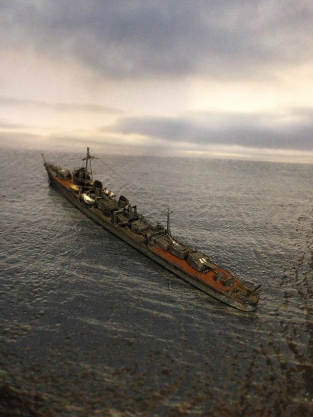 フジミ1/700白露型駆逐艦「夕立」