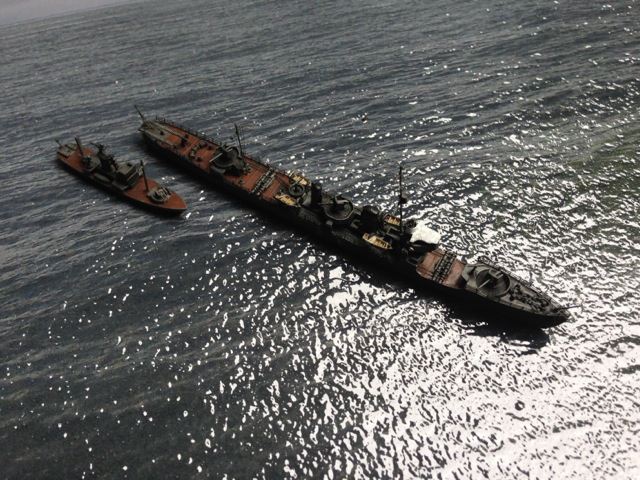 ハセガワ1/700駆逐艦「樅」