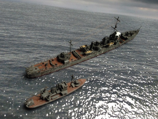 ハセガワ1/700駆逐艦「樅」