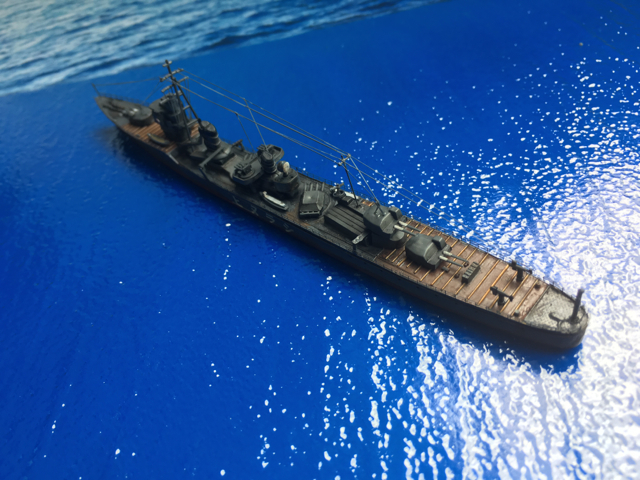 アオシマ1/700陽炎型二番艦「不知火」