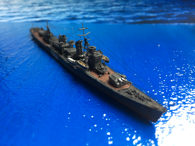 ハセガワ1/700駆逐艦「霞」