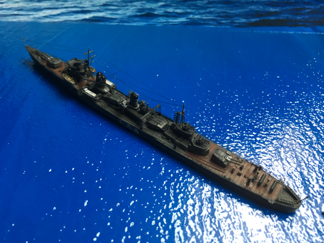 ハセガワ1/700駆逐艦「霞」