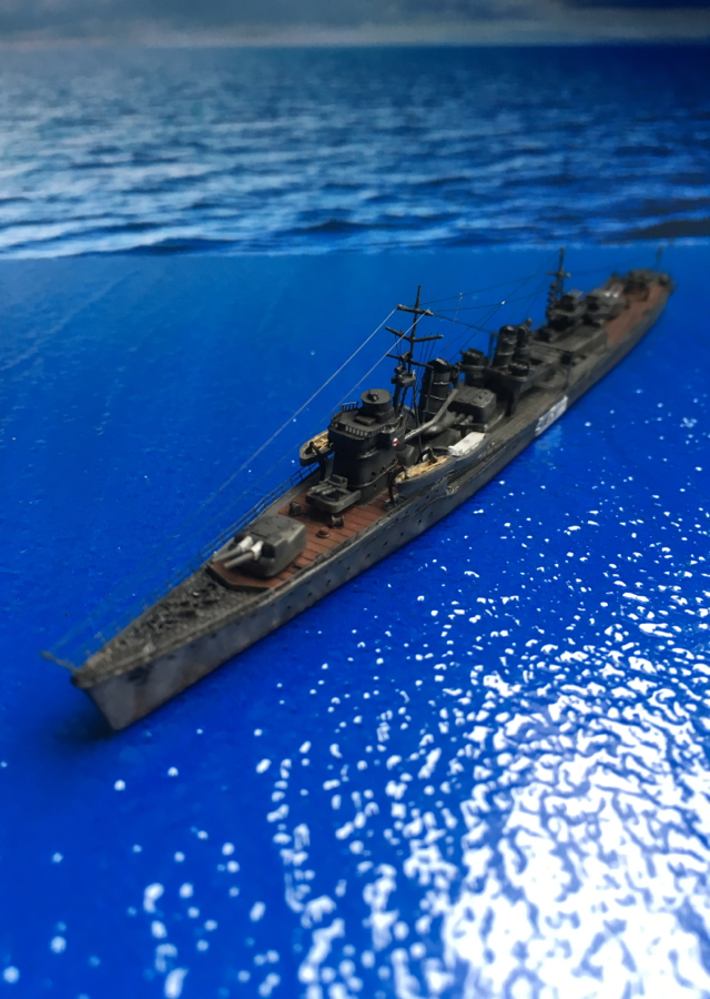 ハセガワ1/700駆逐艦「霞」