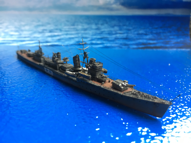 ハセガワ1/700駆逐艦「霞」