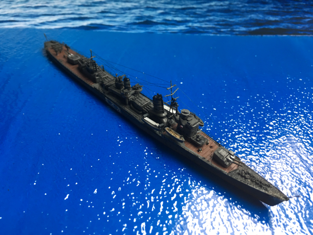 ハセガワ1/700駆逐艦「霞」