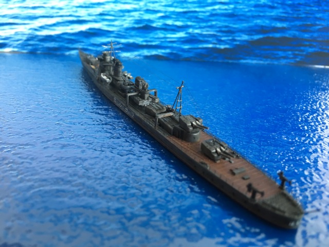 ハセガワ1/700駆逐艦「朝潮」